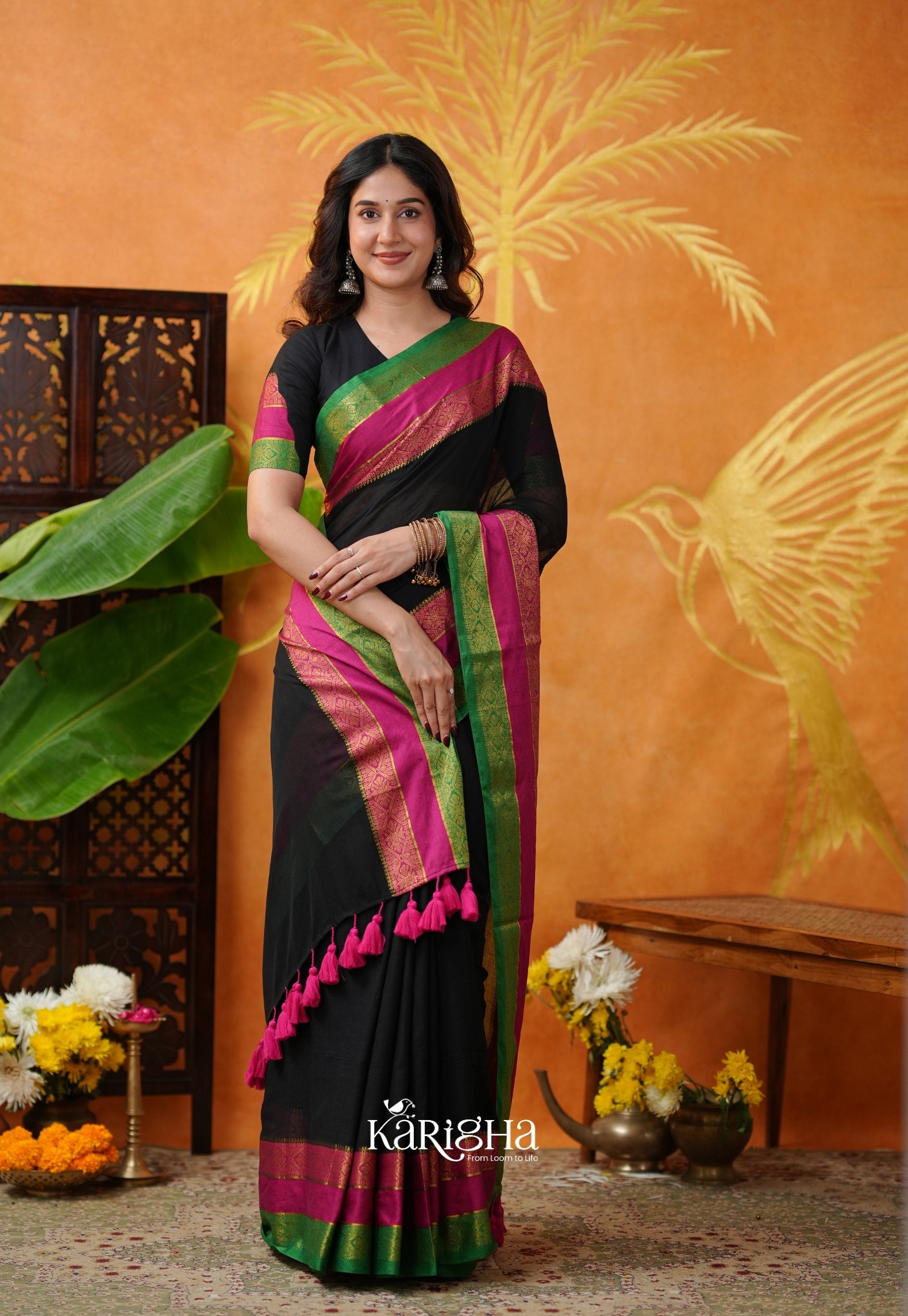 Eclipse Charm Mul Cotton Saree