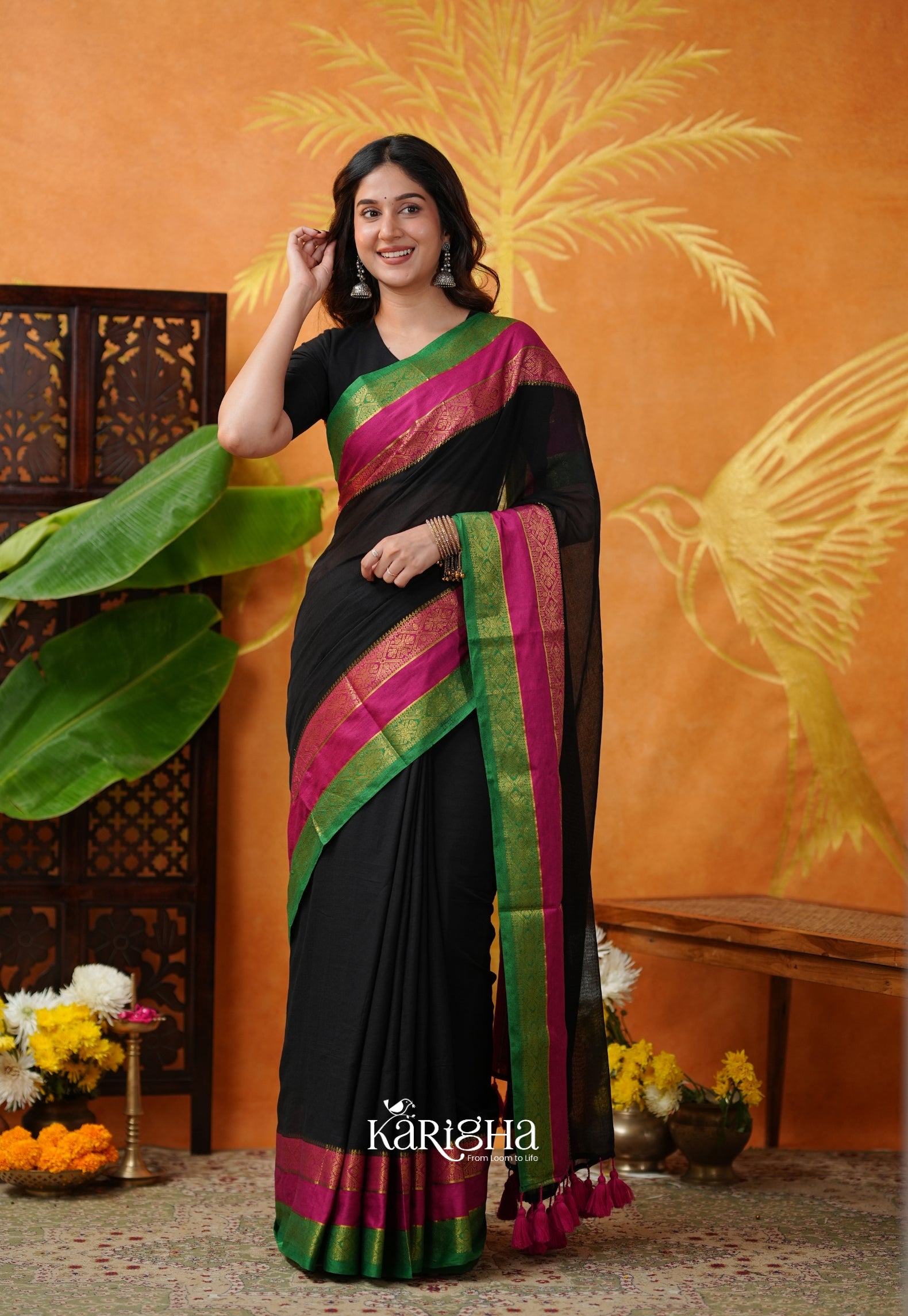 Eclipse Charm Mul Cotton Saree