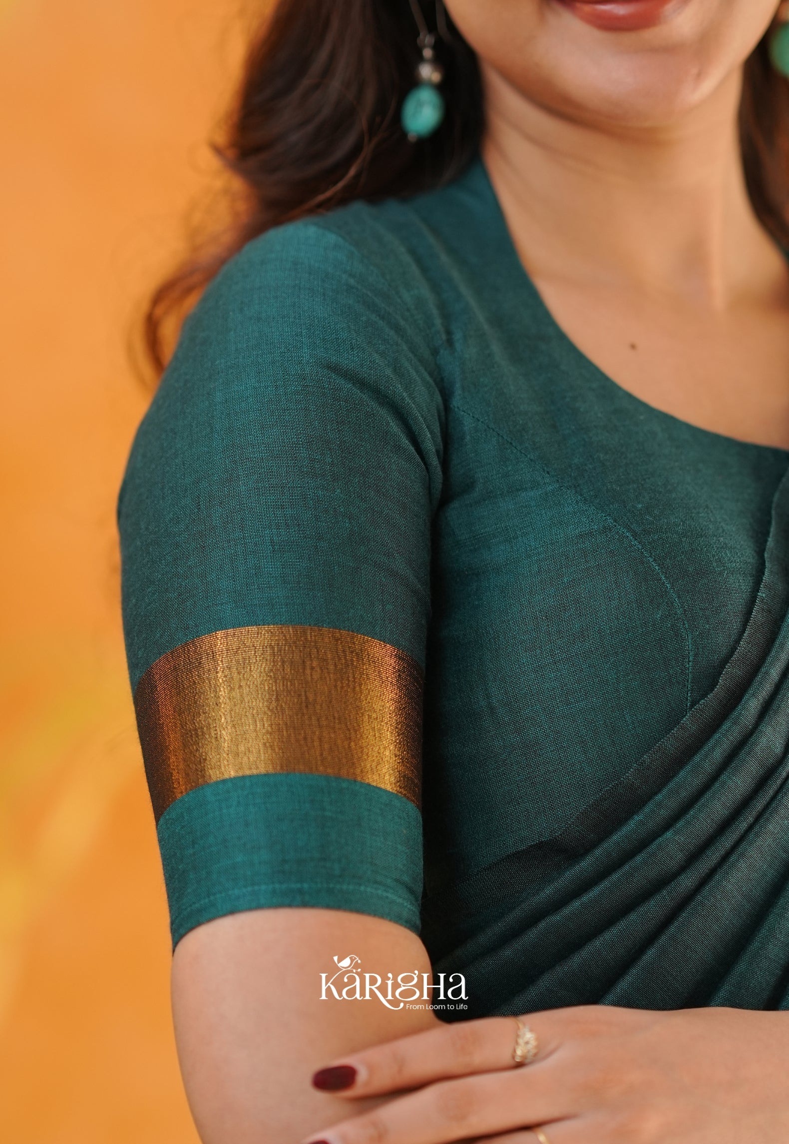 Classic Roots Khadi Cotton Saree