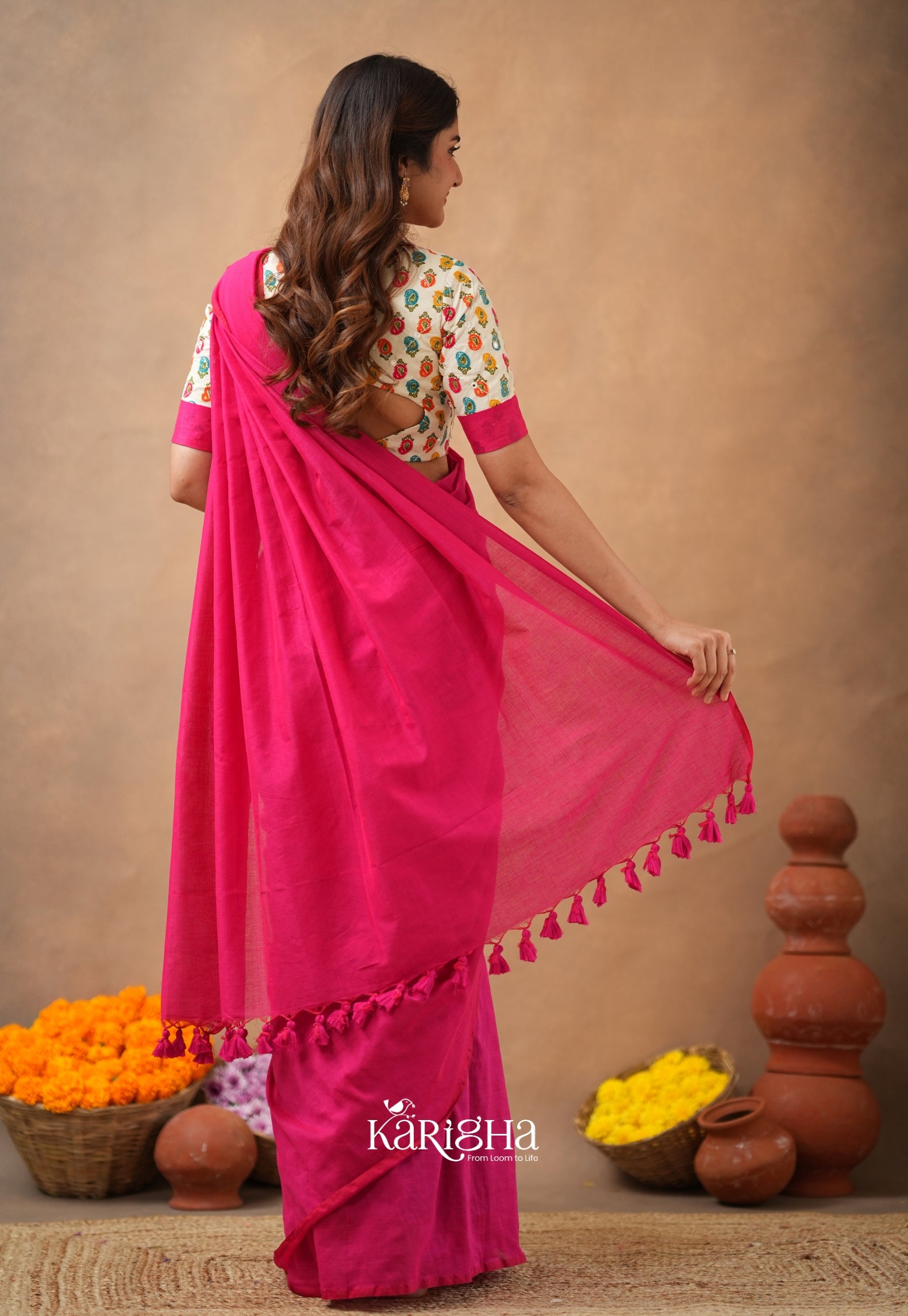 Sutra Luxe – Premium Cotton Saree with Refined Finish