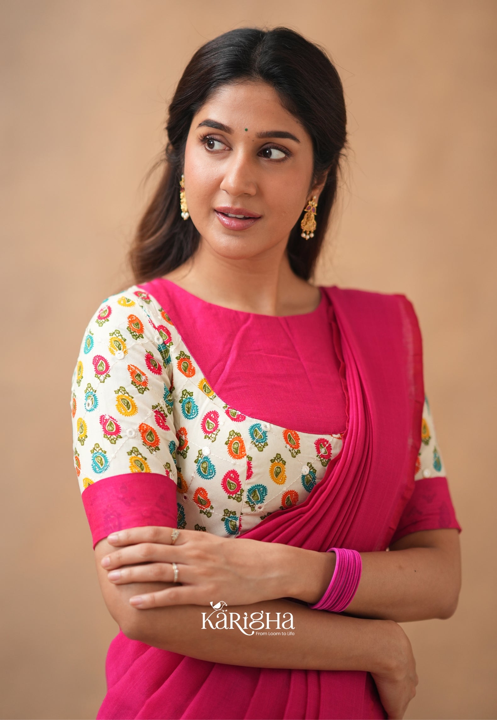 Sutra Luxe – Premium Cotton Saree with Refined Finish