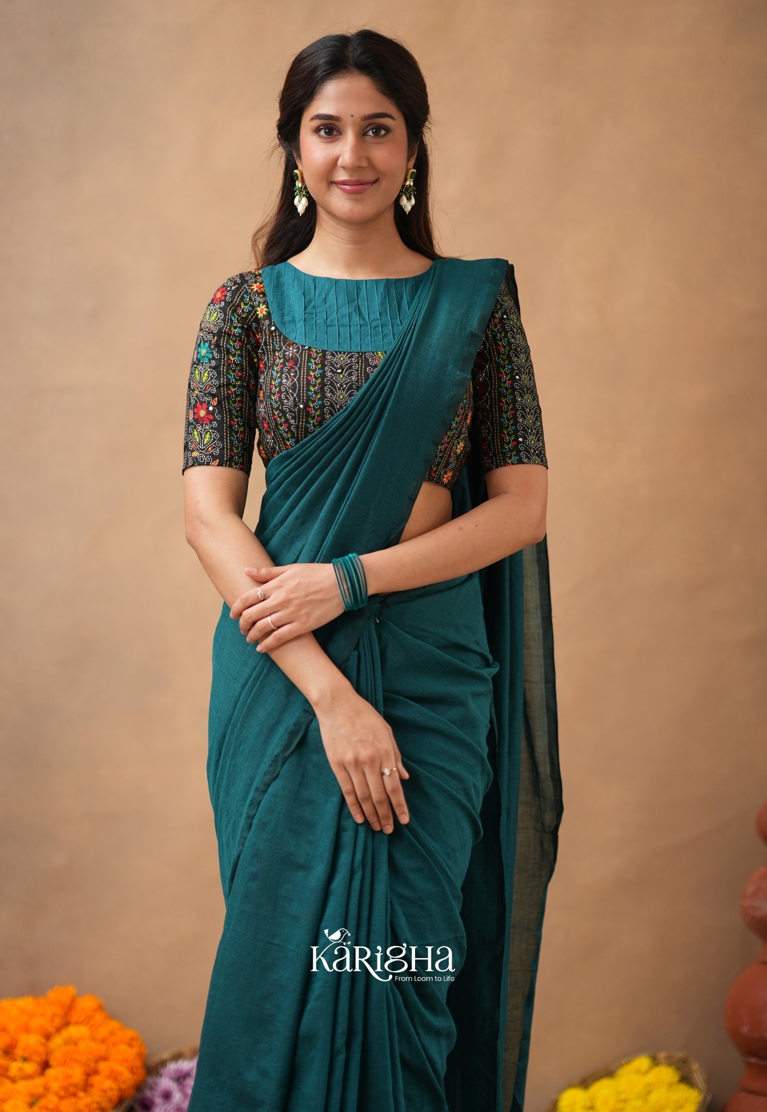 Sutra Luxe – Premium Cotton Saree with Refined Finish