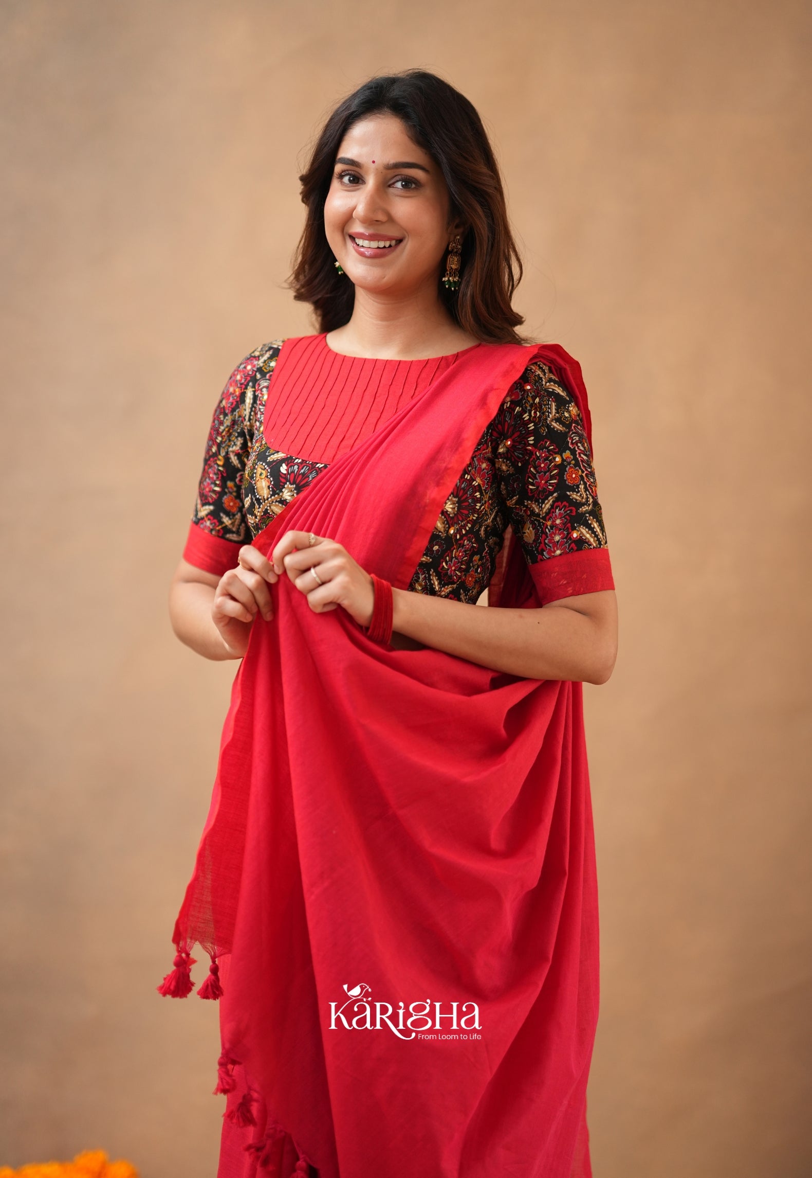 Sutra Luxe – Premium Cotton Saree with Refined Finish