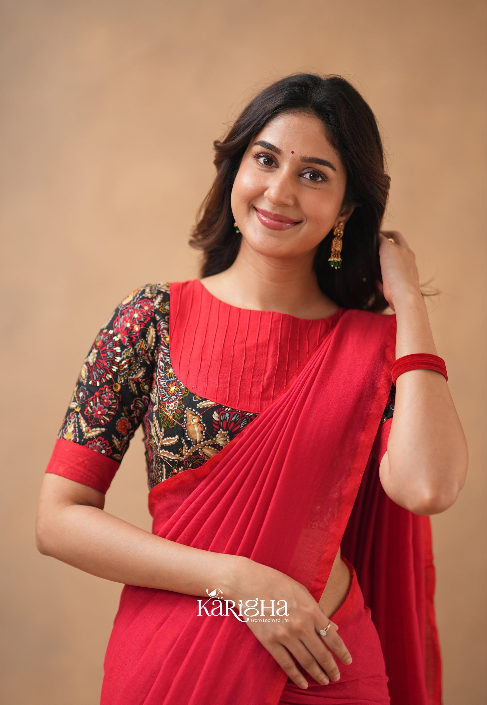 Sutra Luxe – Premium Cotton Saree with Refined Finish