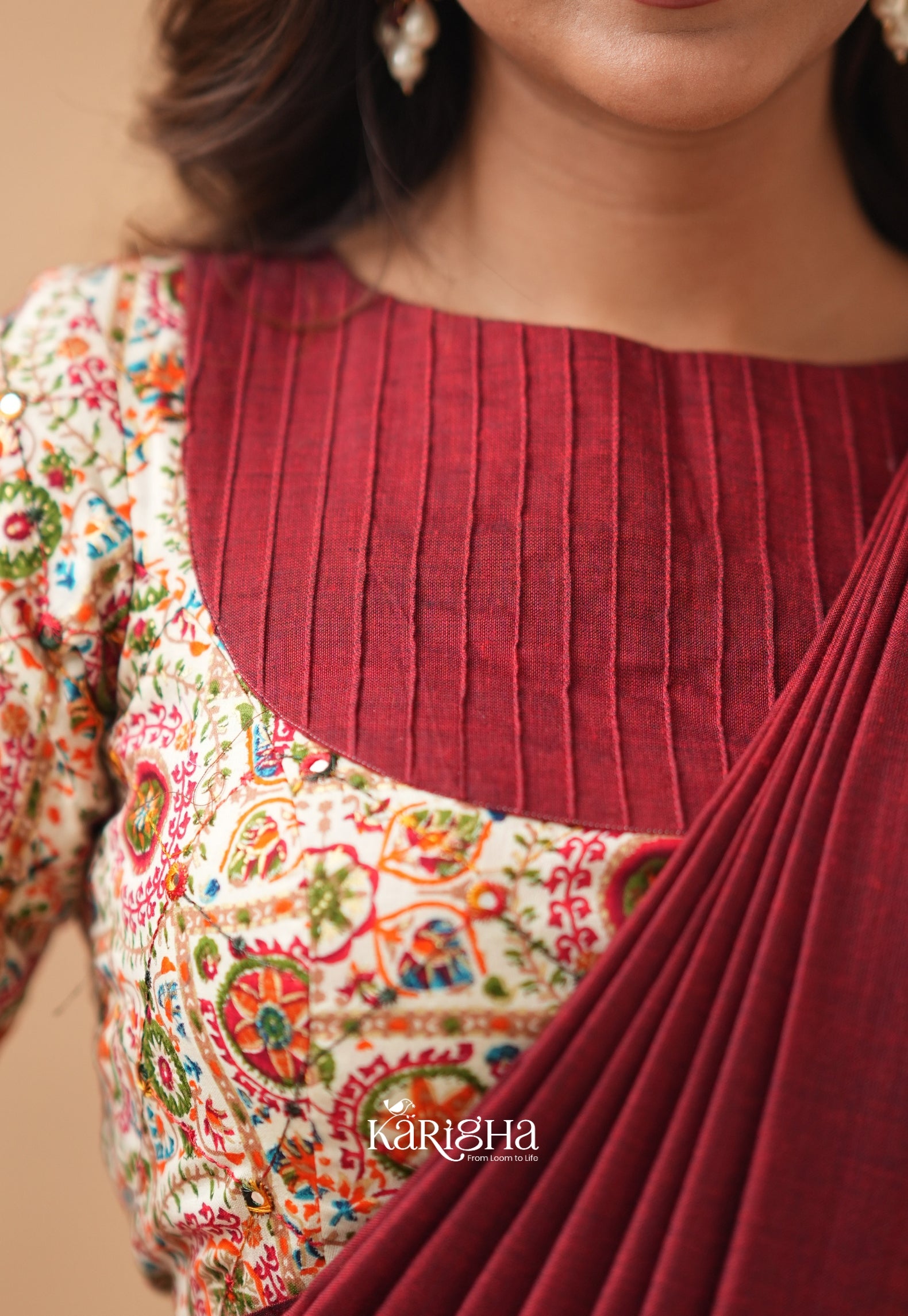Sutra Luxe – Premium Cotton Saree with Refined Finish