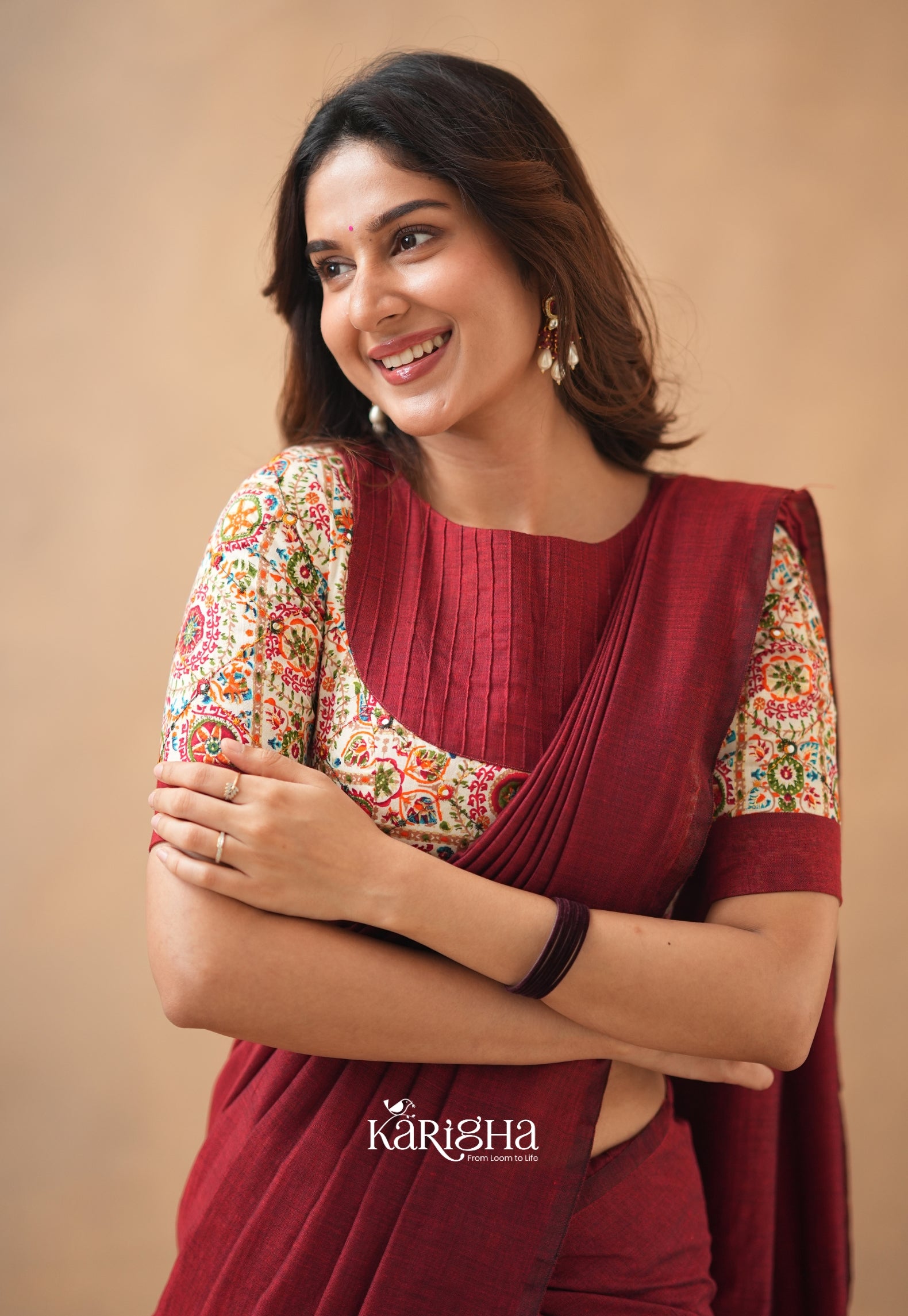 Sutra Luxe – Premium Cotton Saree with Refined Finish