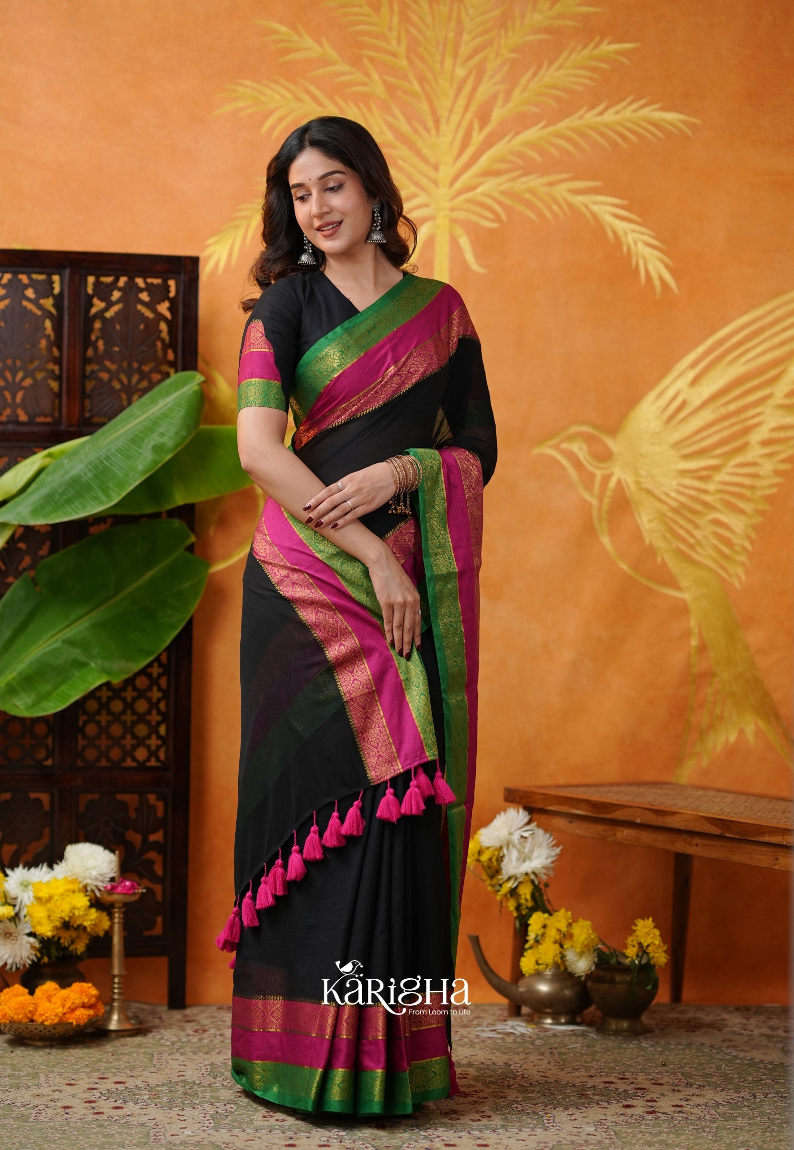 Eclipse Charm Mul Cotton Saree