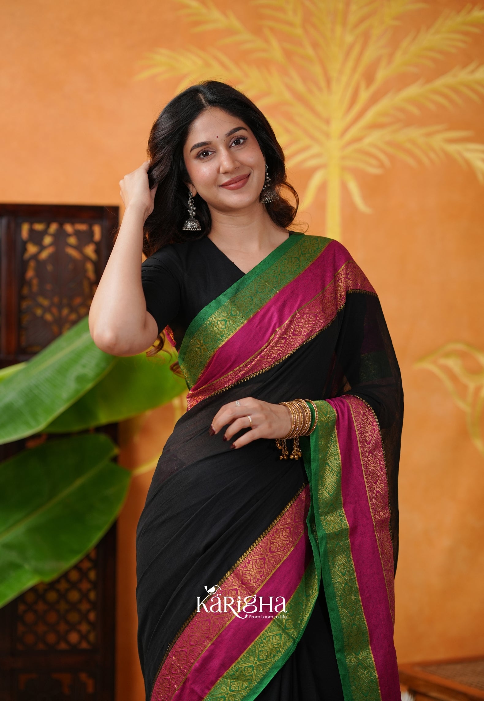 Eclipse Charm Mul Cotton Saree