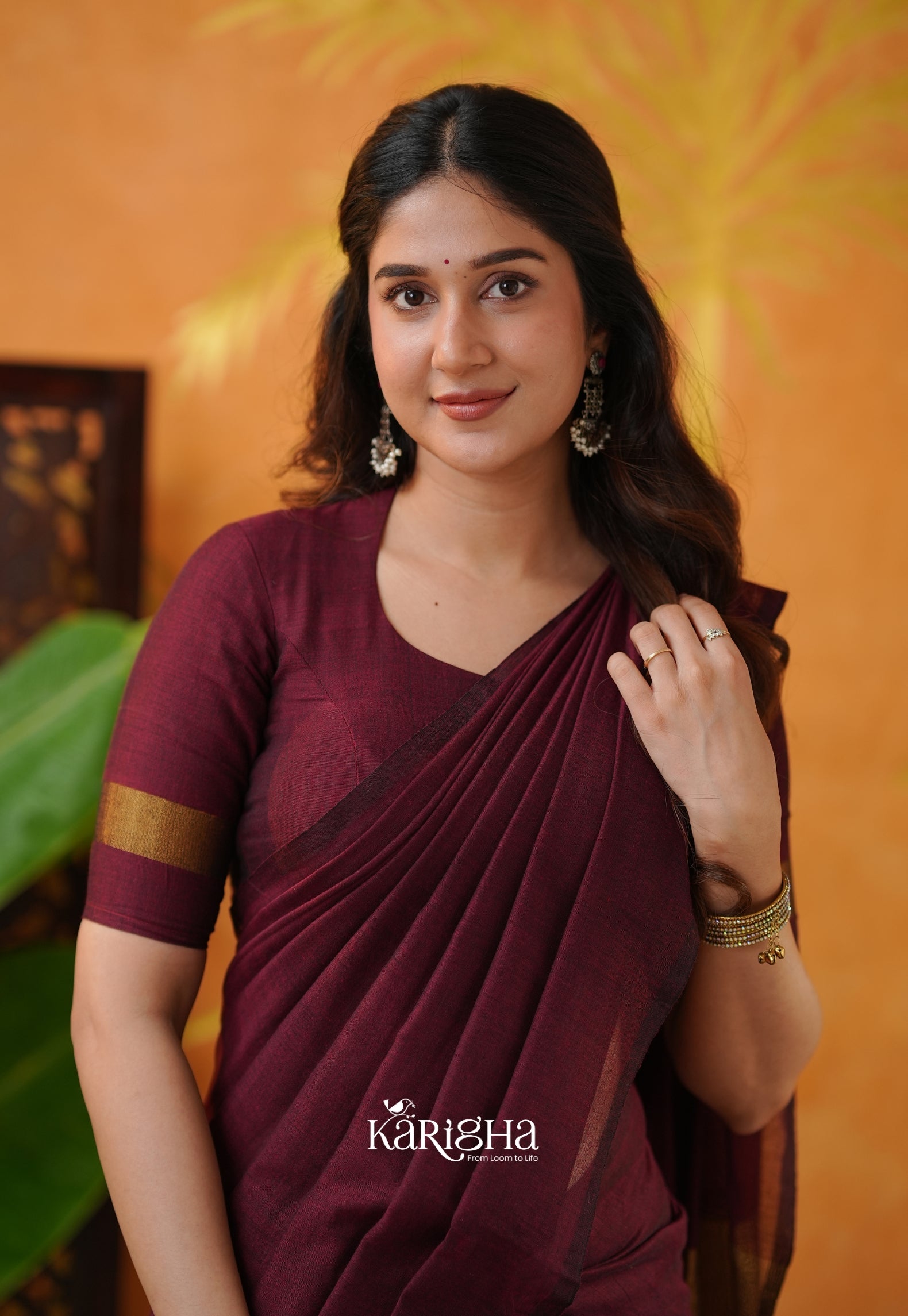 Classic Roots Khadi Cotton Saree