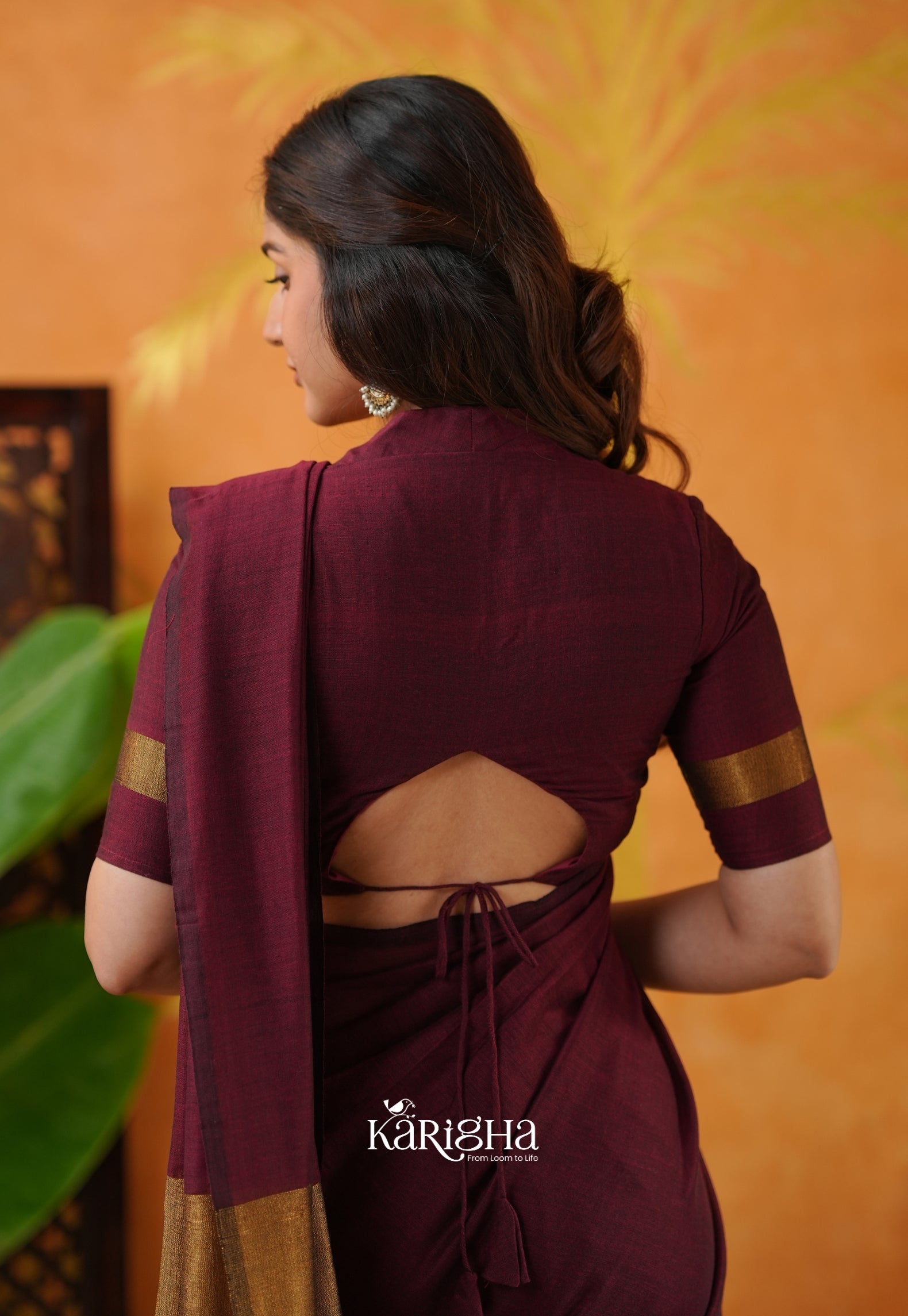 Classic Roots Khadi Cotton Saree