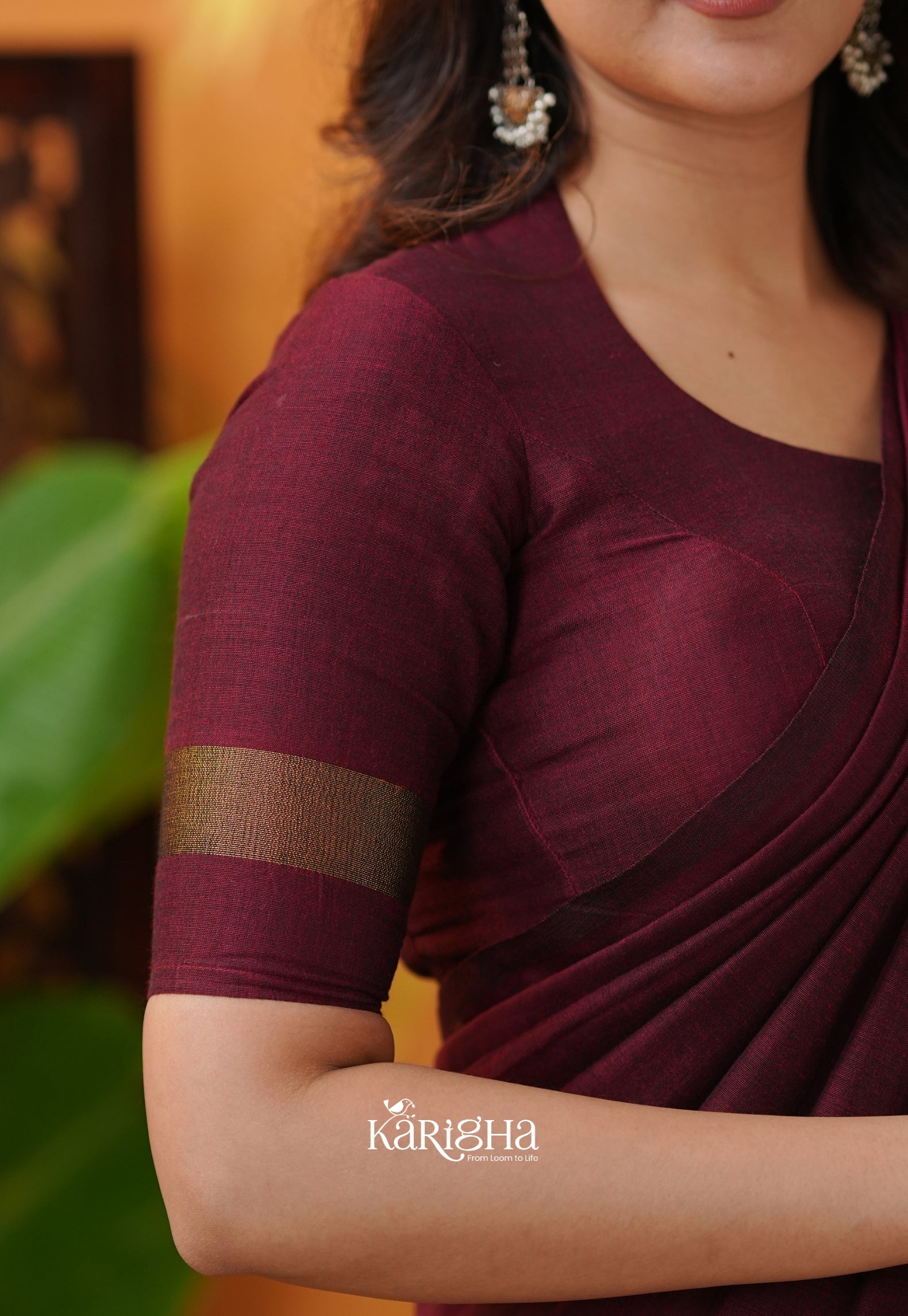 Classic Roots Khadi Cotton Saree
