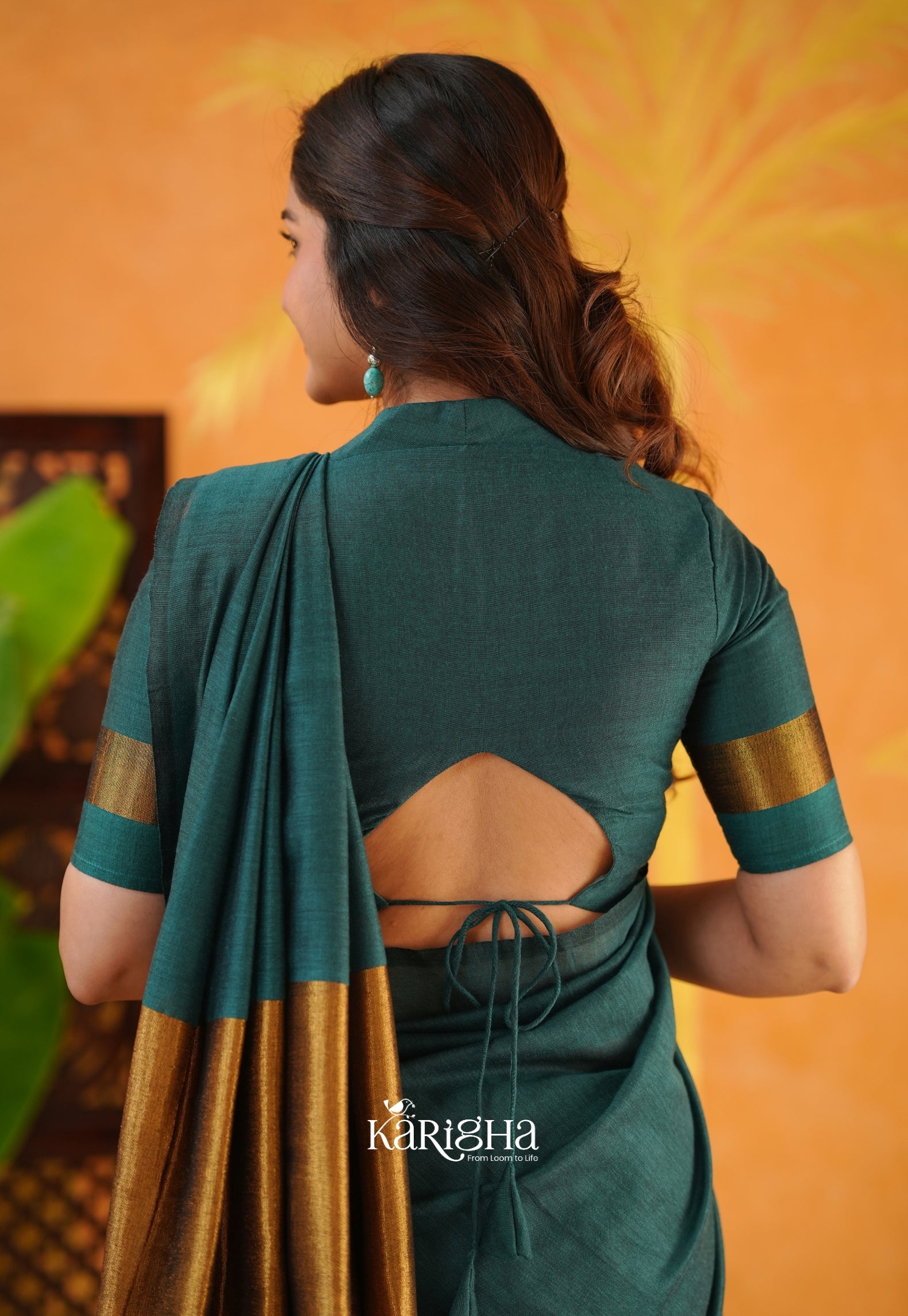 Classic Roots Khadi Cotton Saree