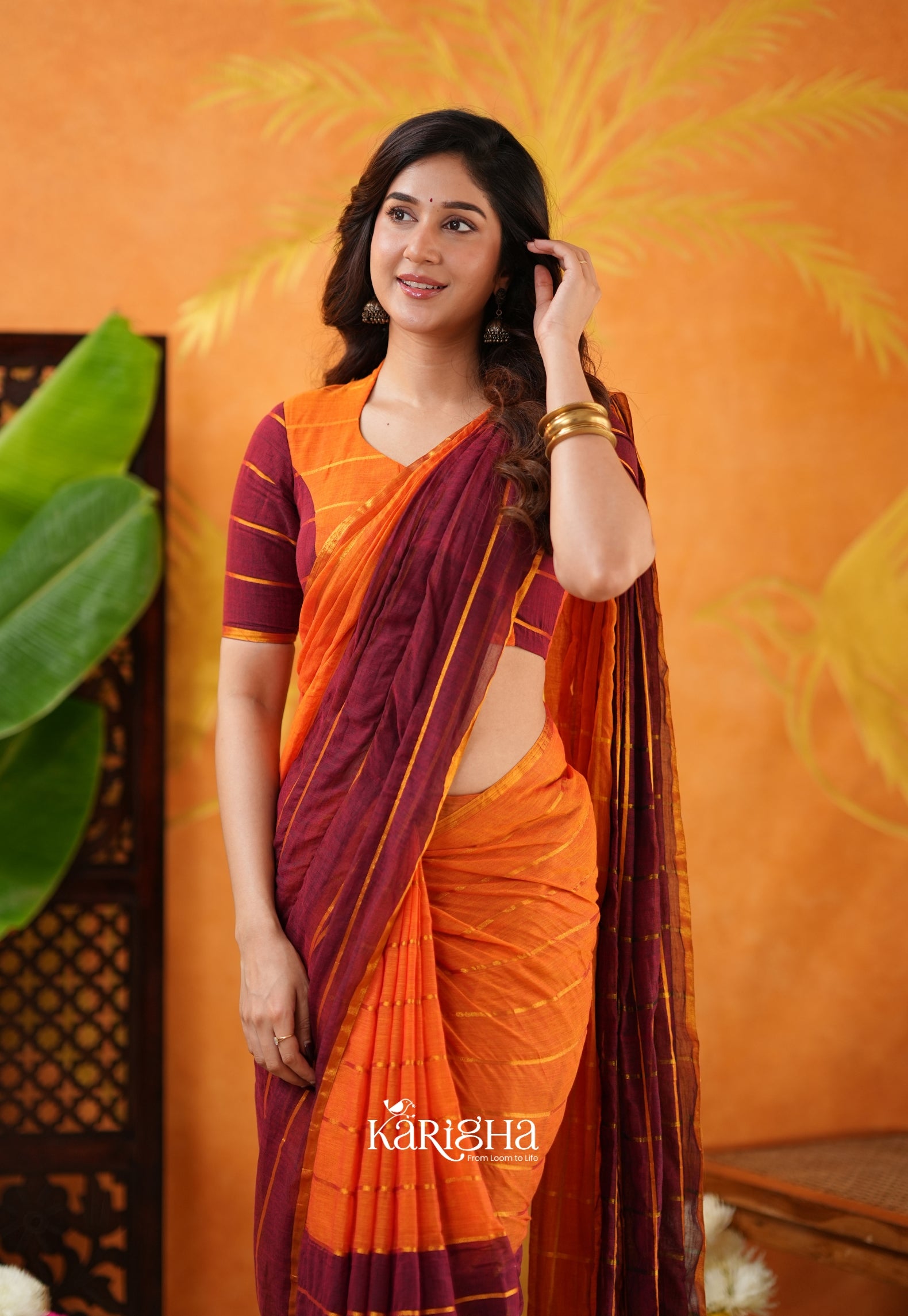 Modern Ethnic Mul Cotton Saree
