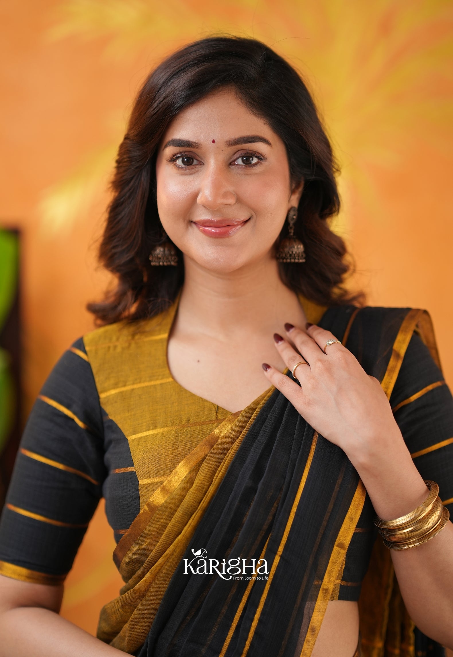 Modern Ethnic Mul Cotton Saree