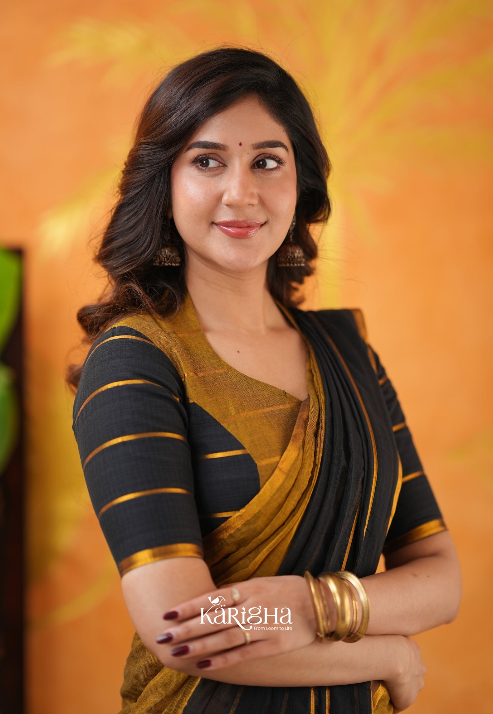 Modern Ethnic Mul Cotton Saree