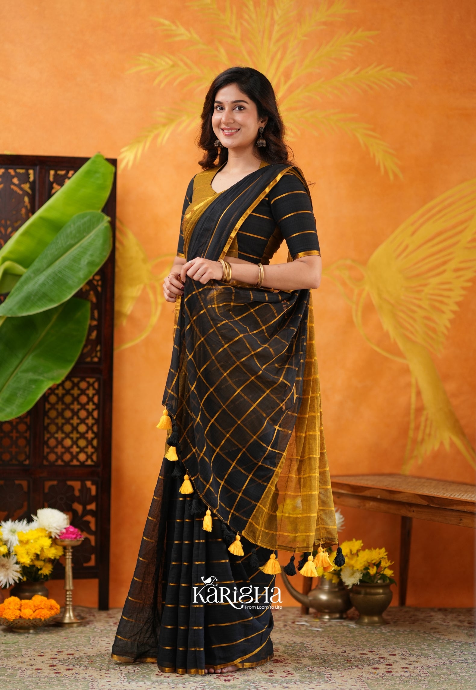 Modern Ethnic Mul Cotton Saree
