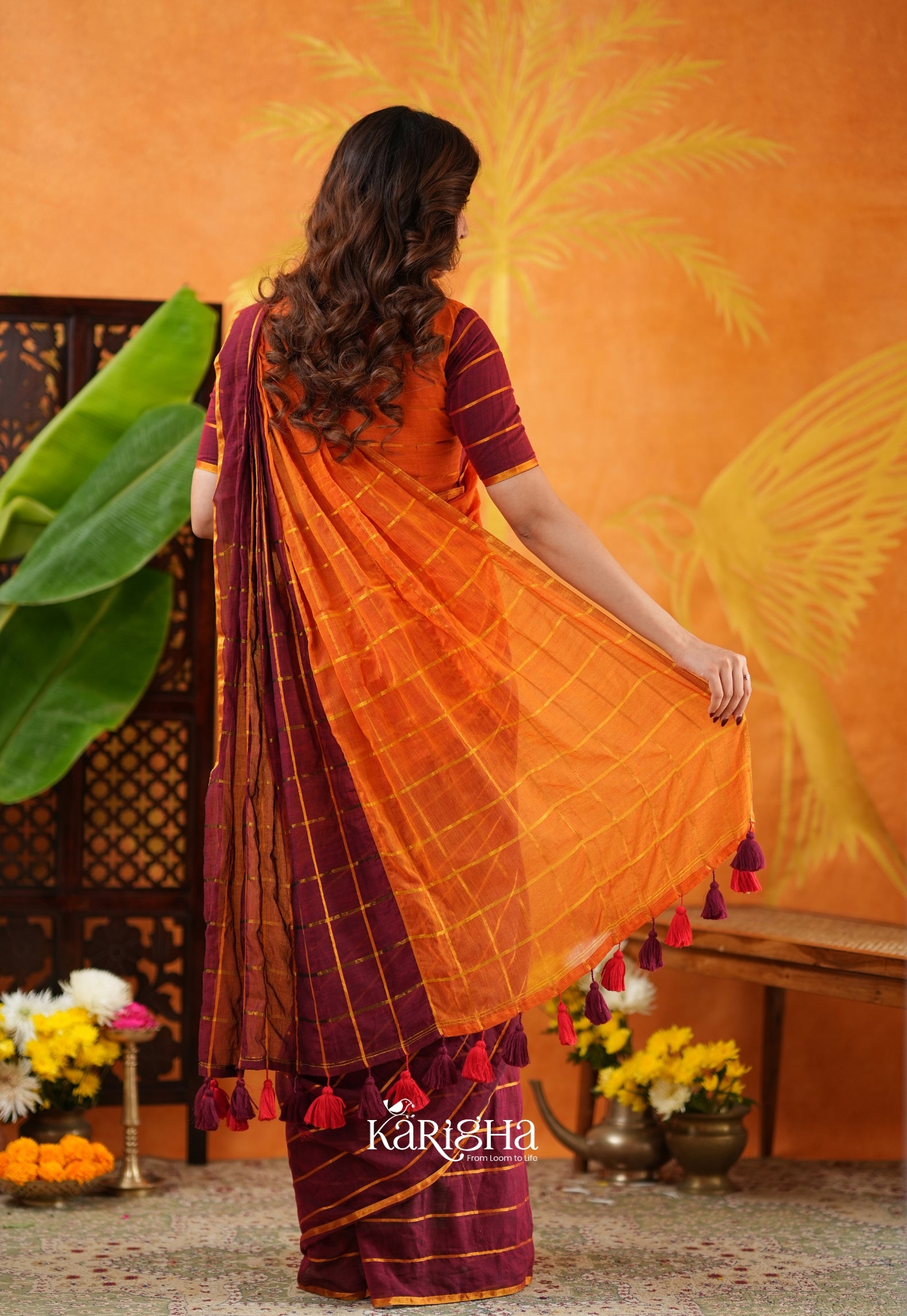 Modern Ethnic Mul Cotton Saree