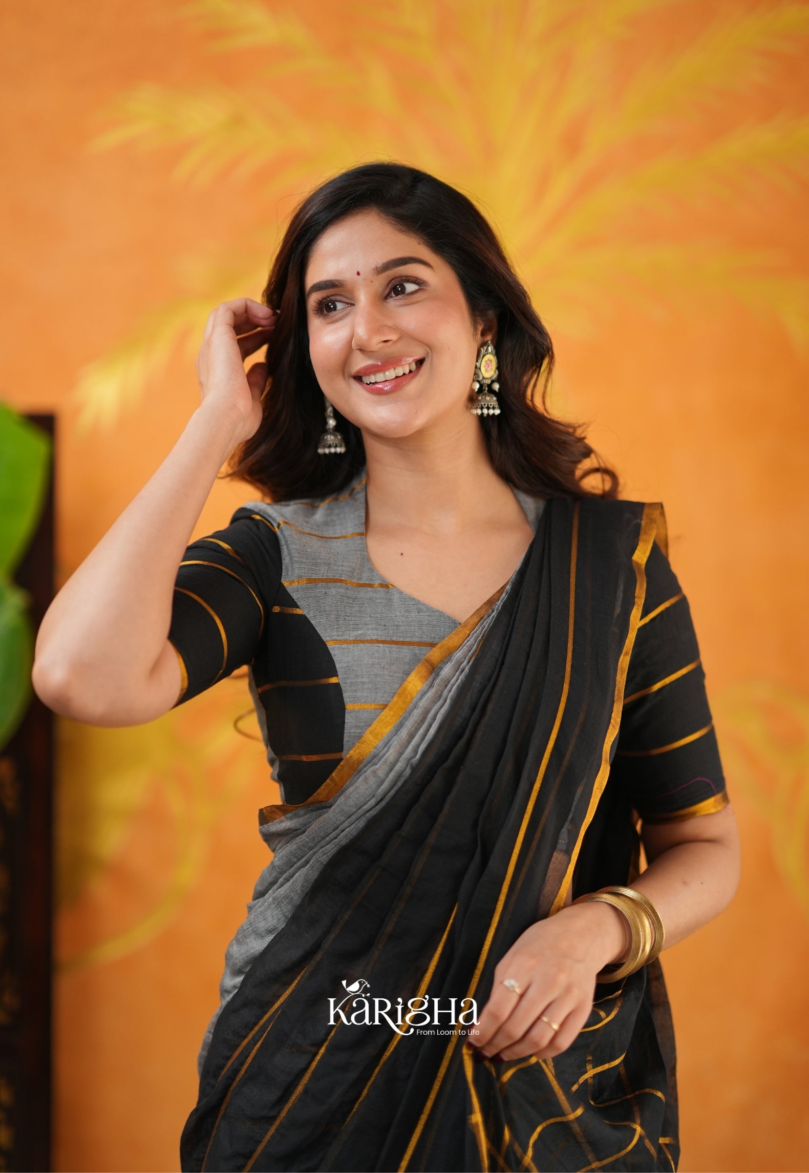 Modern Ethnic Mul Cotton Saree