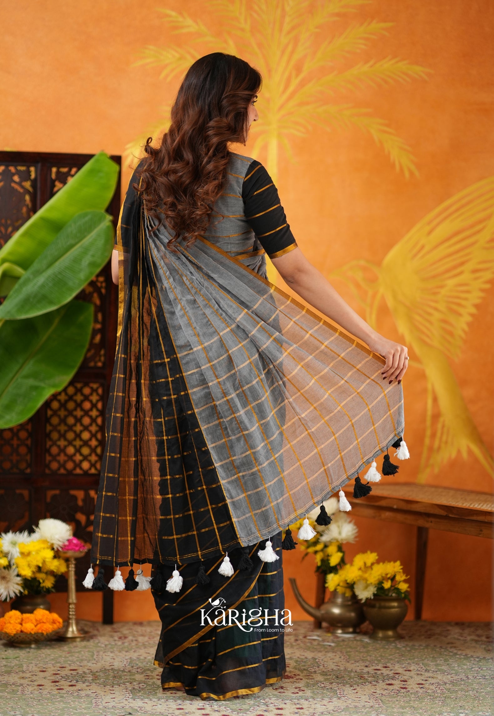 Modern Ethnic Mul Cotton Saree