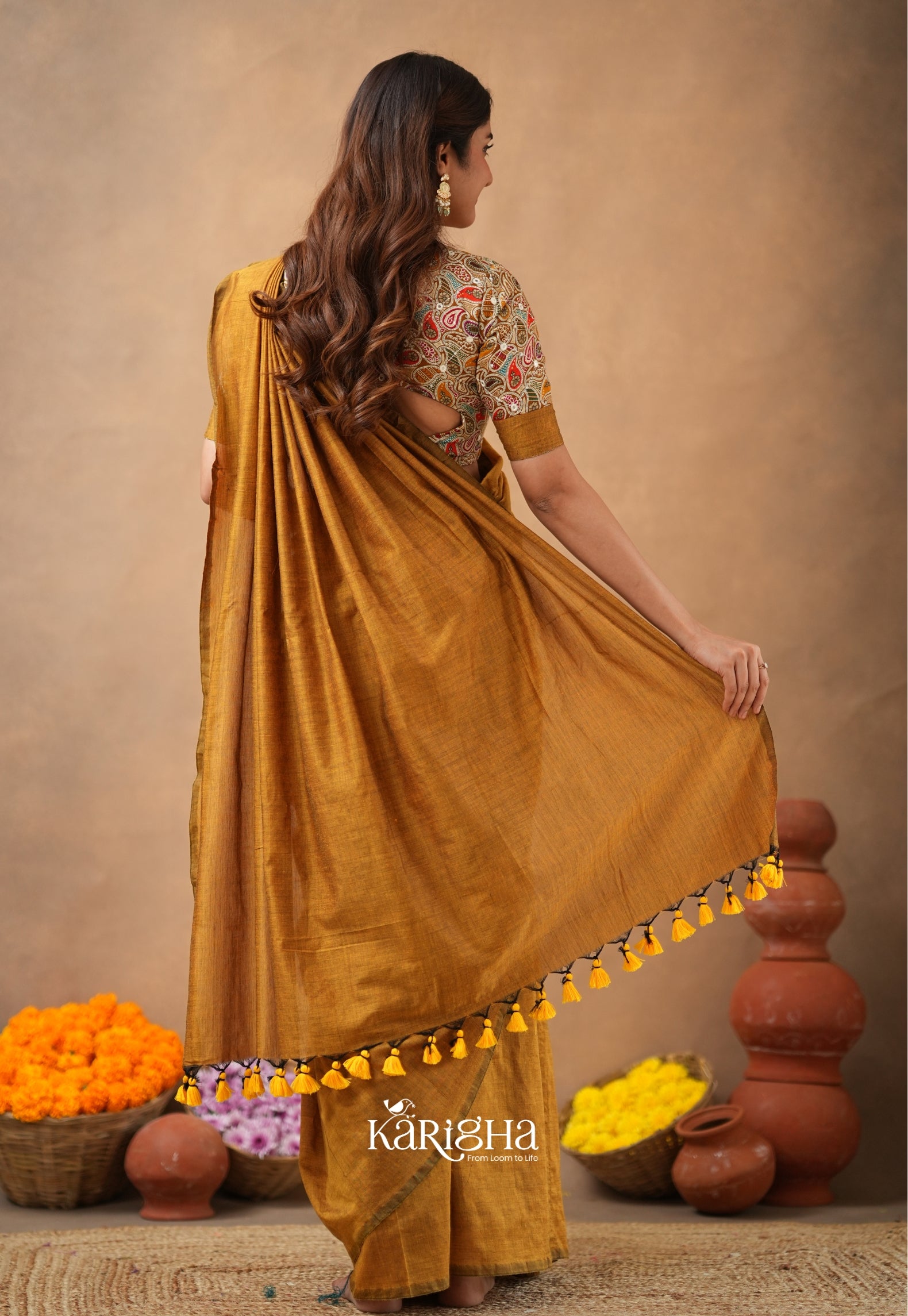 Sutra Luxe – Premium Cotton Saree with Refined Finish