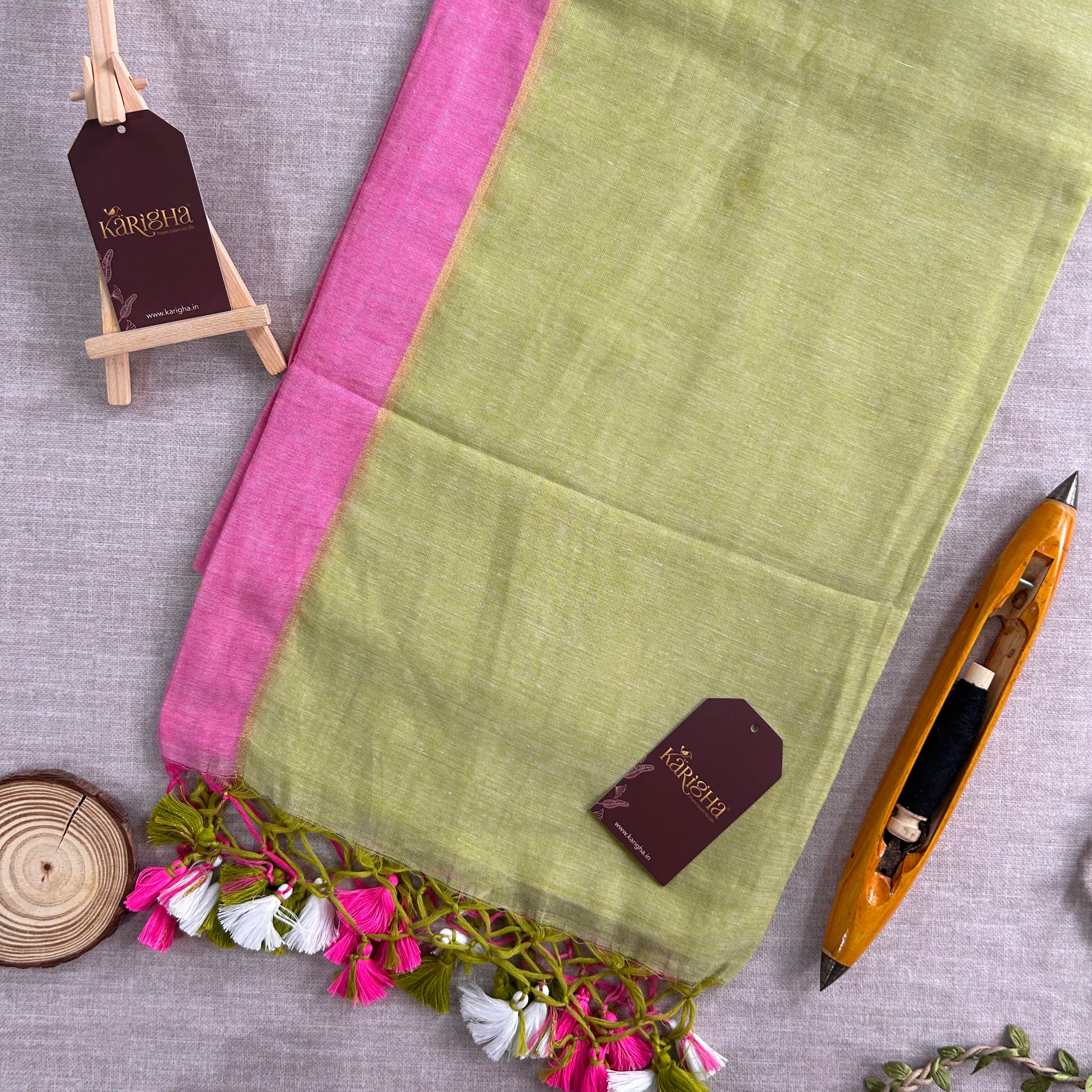 Rosy Whisper – Mul Cotton Featherlight Saree